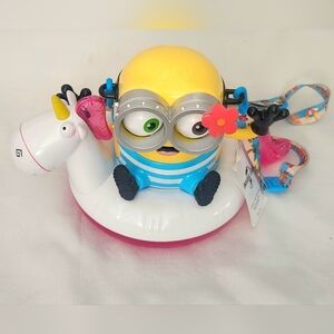 Universal Studios 2022 Summer Minion Bob & Fluffy Unicorn Popcorn Bucket New Rar